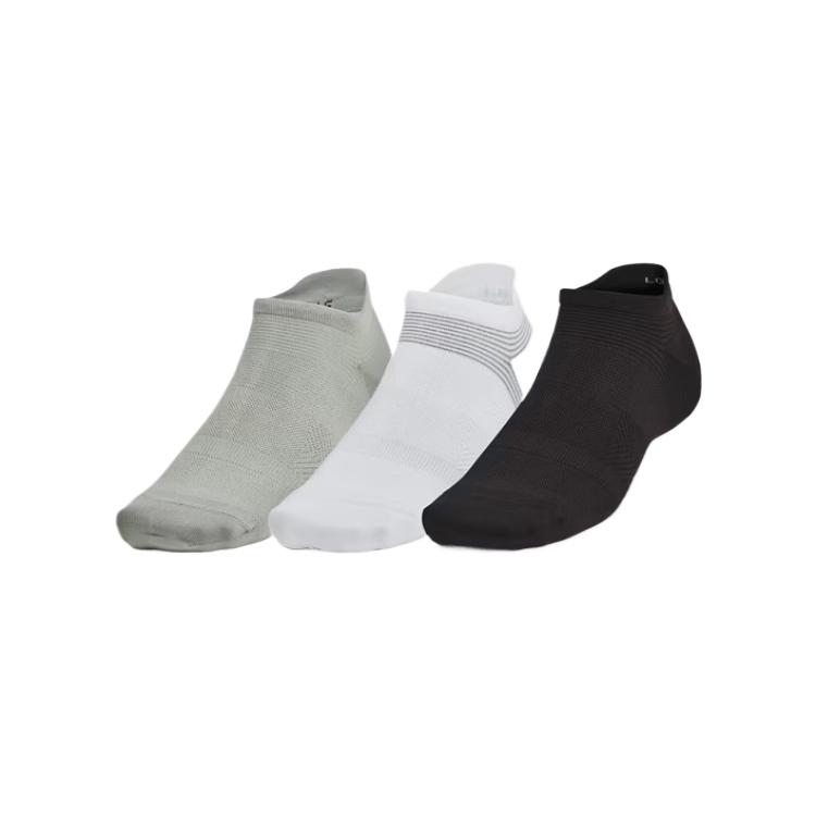 

Under Armour Носки UA ArmourDry Run Lite Unisex 3 Pack White/Black/Reflective