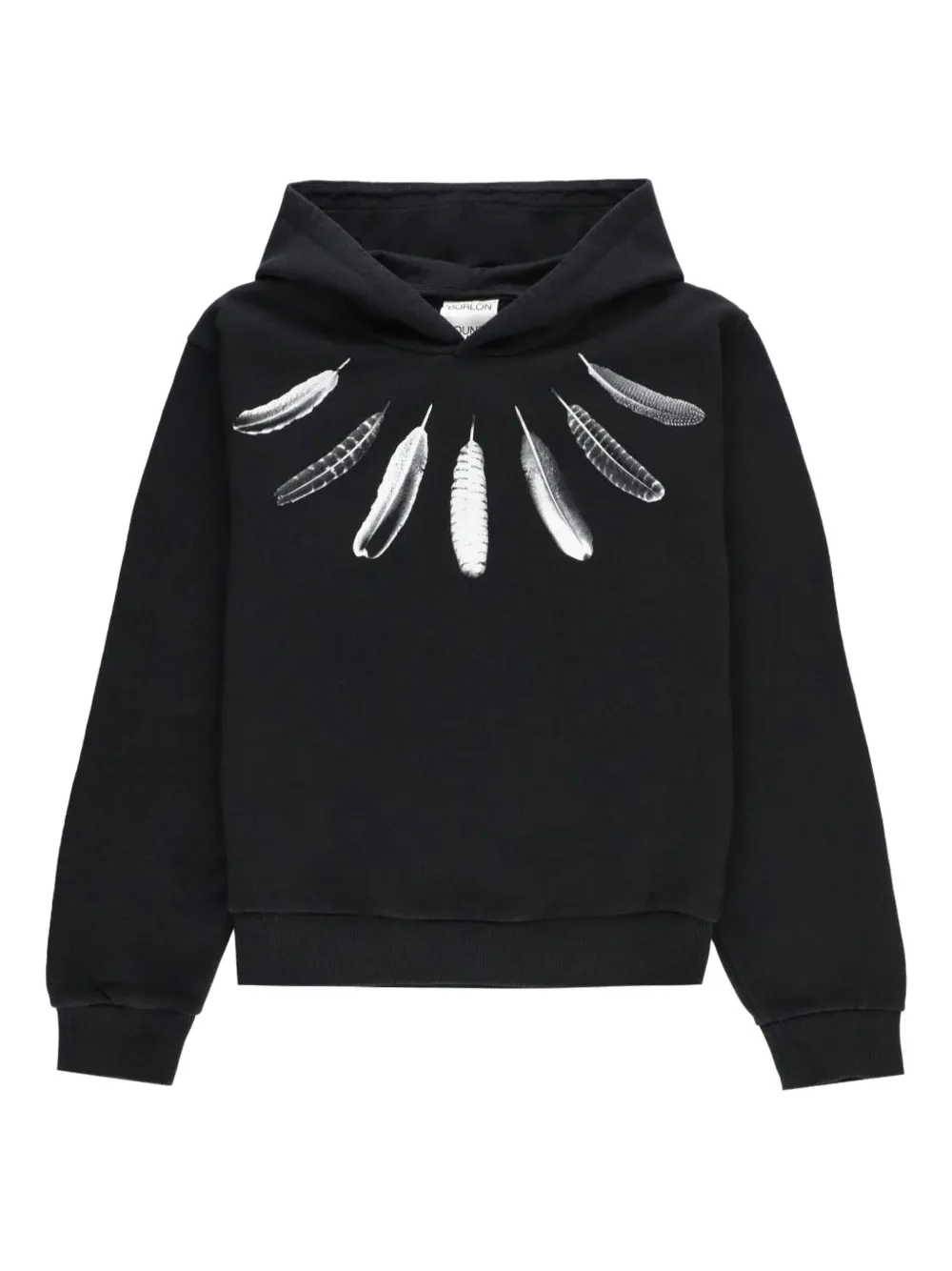 

Худи с принтом Marcelo Burlon County Of Milan Kids, черный