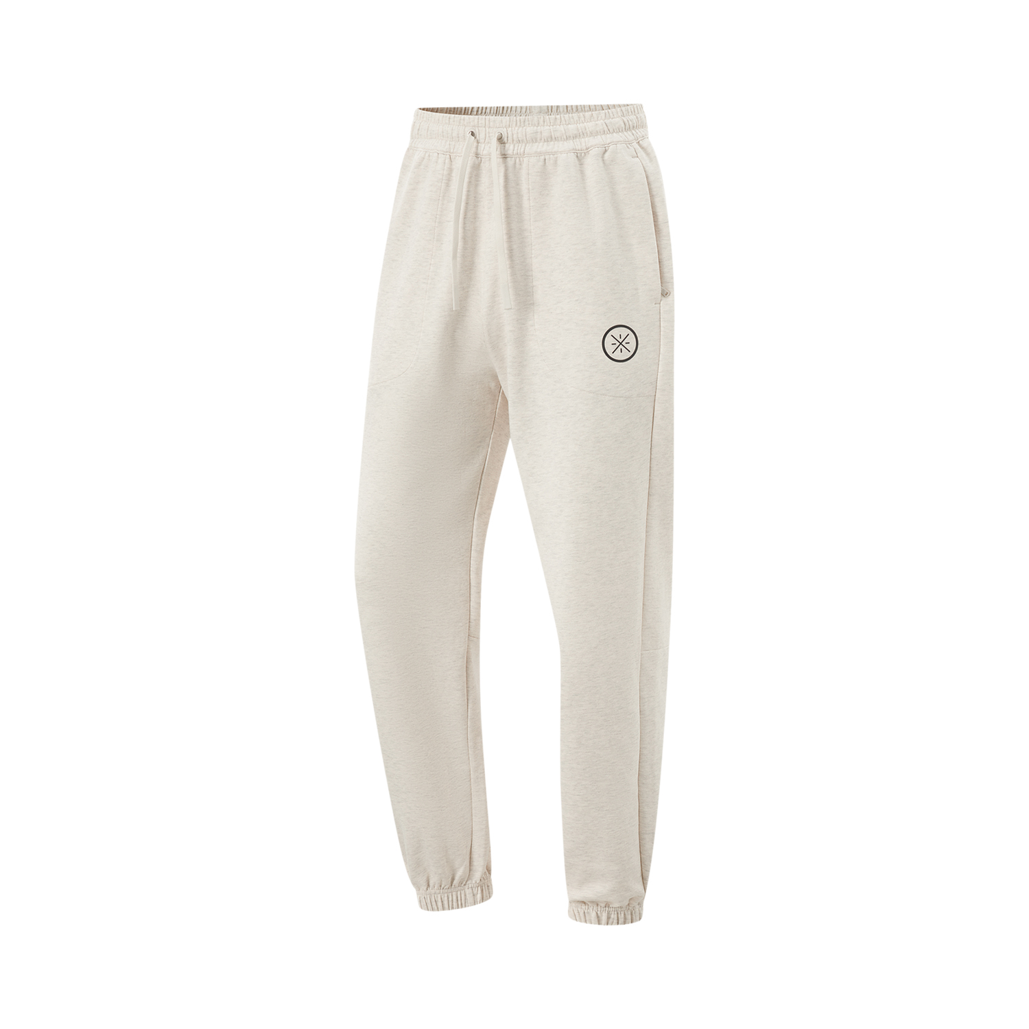 

Вязаные спортивные штаны мужские Heather Gray Tile Gray LINING, серый