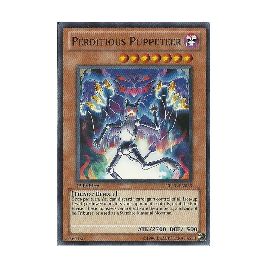 

CCG Коварный Кукловод (Обычный), Yu-Gi-Oh - Generation Force - Singles