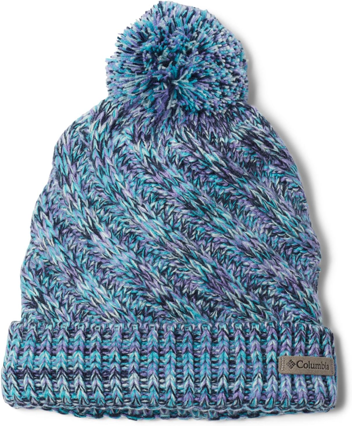 

Columbia Girls Youth Bundle Up Beanie, Geyser, Sea Ice Ombre