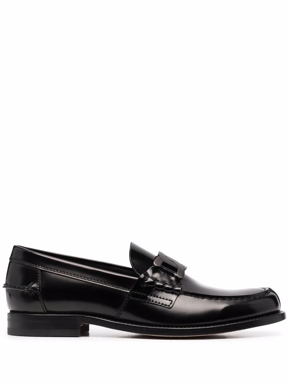 

Лоферы с цепочкой TOD'S, черный