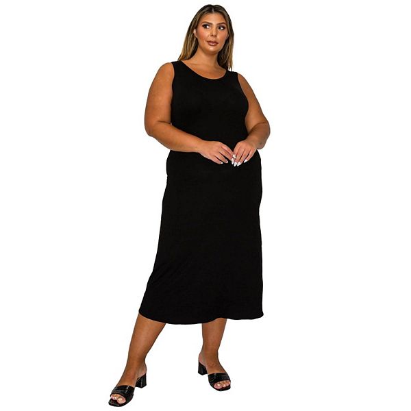 

Платье-майка Mellie Plus size L I V D, Black