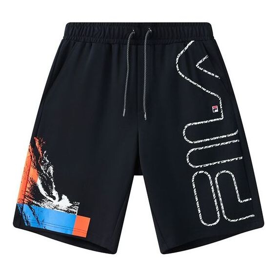 

Шорты logo printing casual sports shorts blue Fila, синий