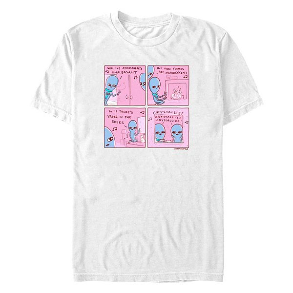 

Футболка Big & tall с принтом crystallize Licensed Character