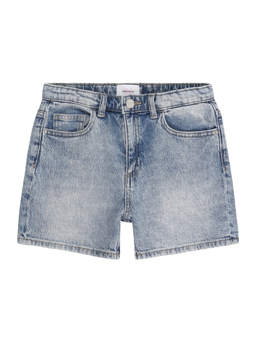 Шорты Vero Moda Girl Regular Jeans Vmtess, синий деним