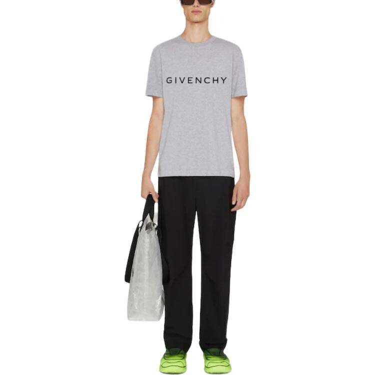 Футболка мужская светло-серая Givenchy, серый — фото 2