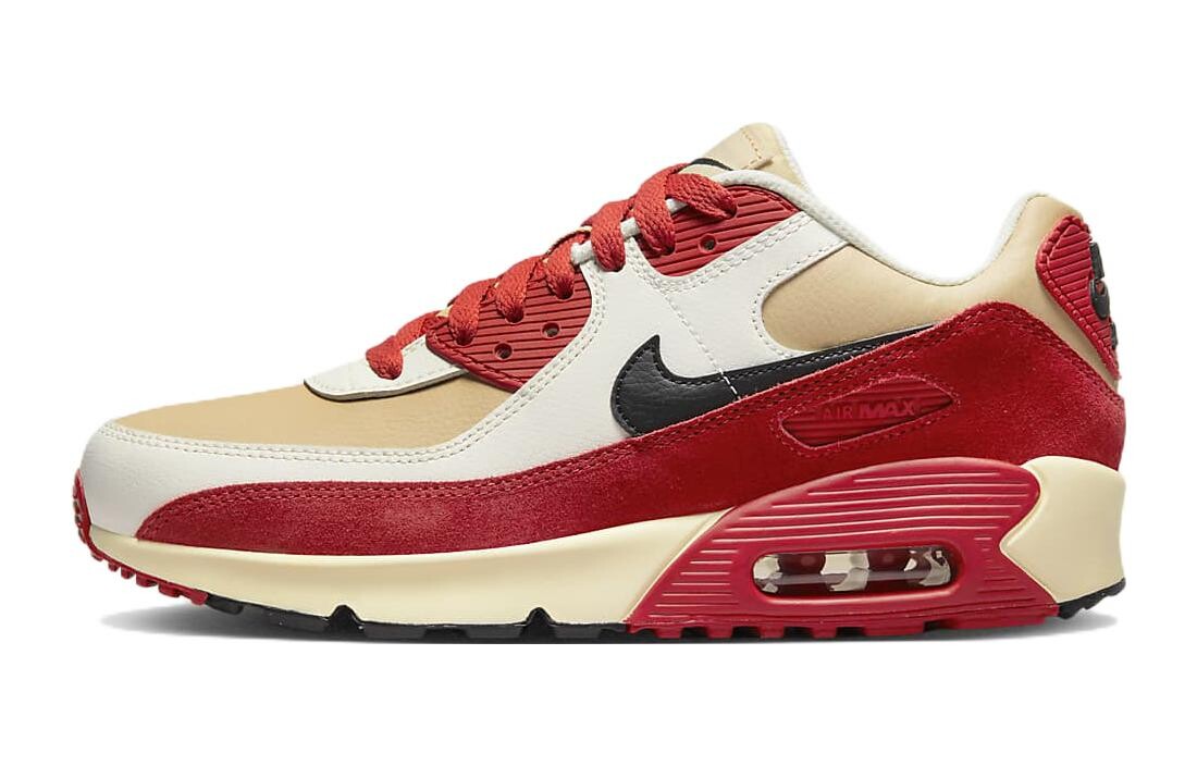 

Кожаные кроссовки Nike Air Max 90 Sesame Red Clay (GS), Красный, Кожаные кроссовки Nike Air Max 90 Sesame Red Clay (GS)