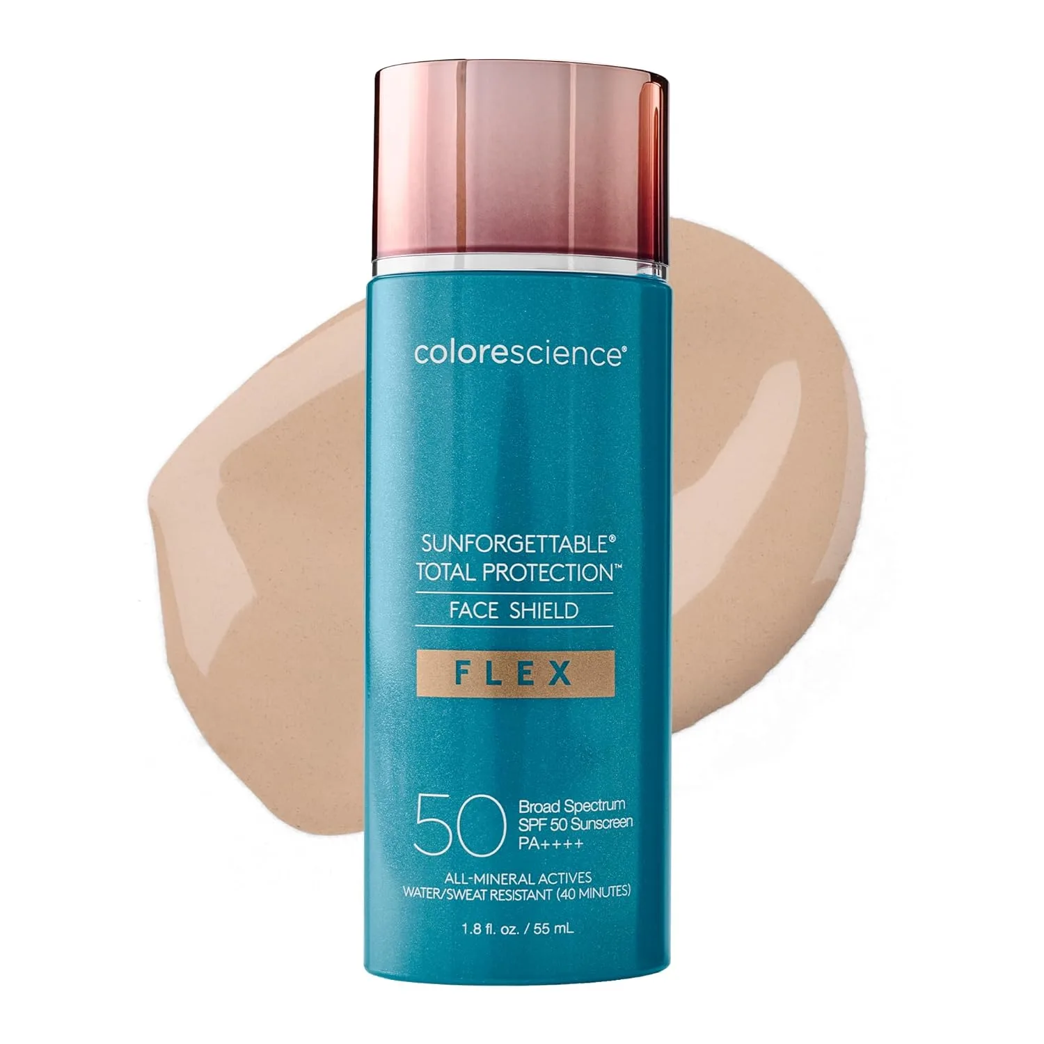 Защитный лицевой щиток Colorescience Total Protection Face Shield Flex SPF 50, 1,8 жидких унций., Light