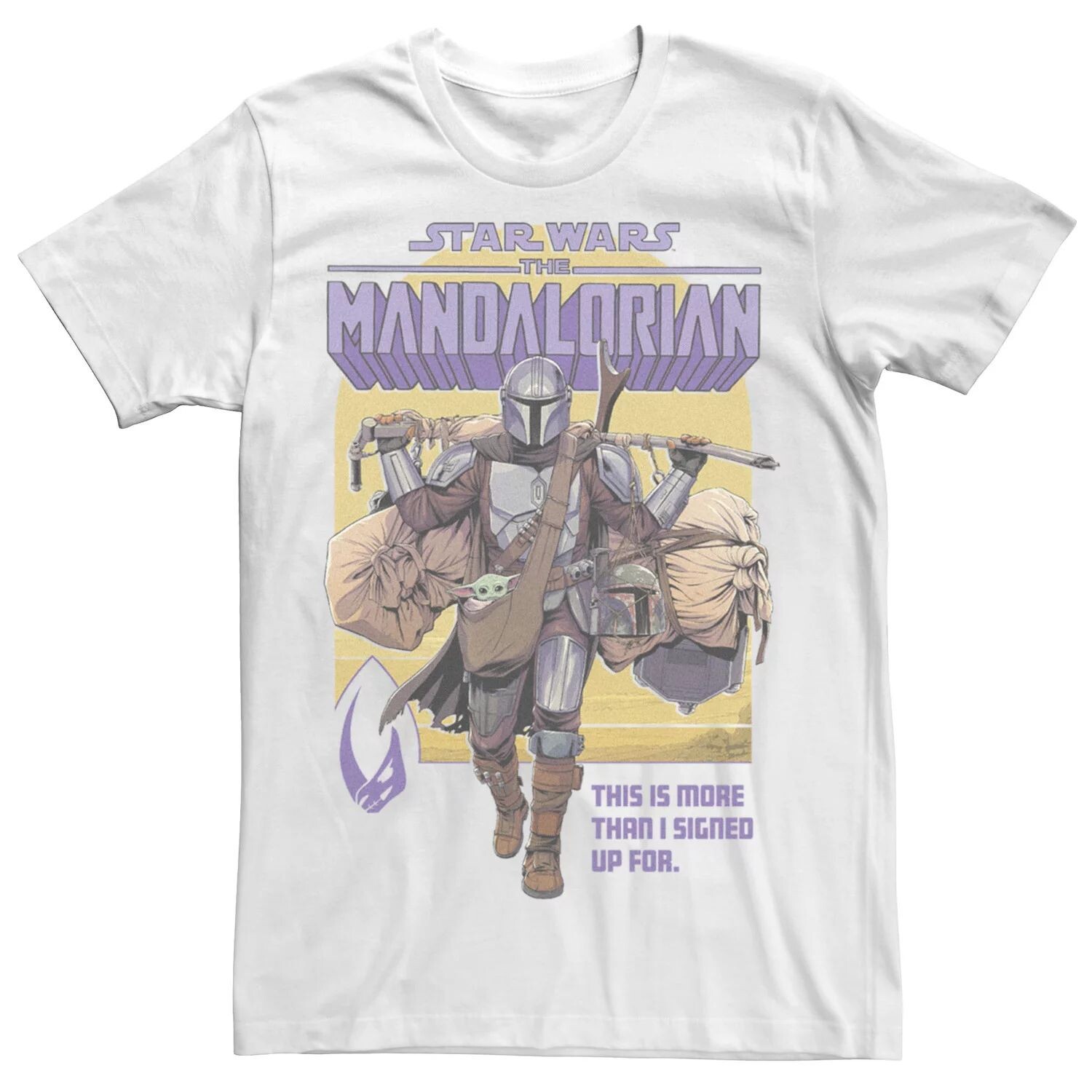 

Мужская футболка Mandalorian Sign Up Mando Licensed Character