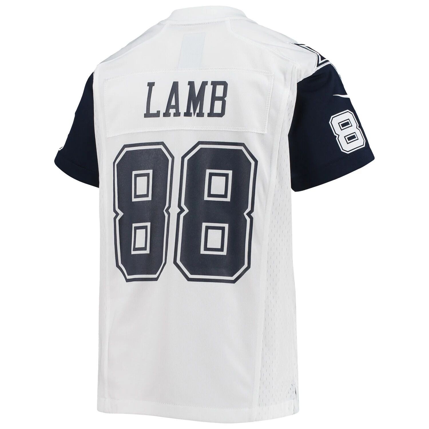 Молодежная футболка Nike CeeDee Lamb White Dallas Cowboys Alternate Game Nike — фото 3