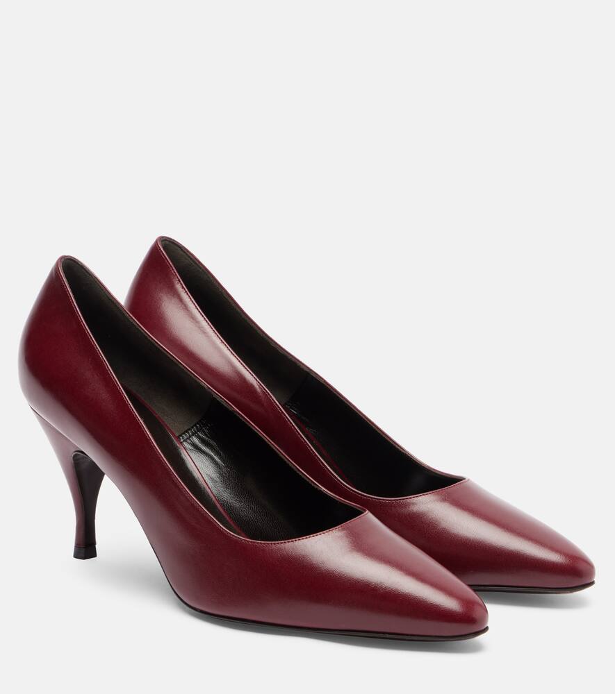 Кожаные туфли-лодочки Pure And Simple Herbert Levine, Burgundy