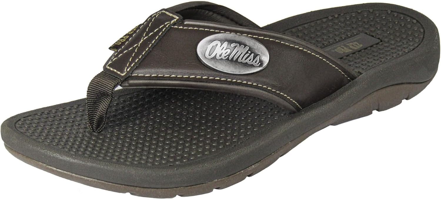 

Мужские колледжские шлепанцы ZEP-PRO NCAA коричневые