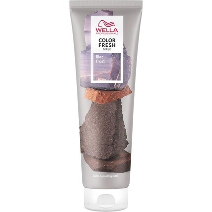 

Wella Профессиональная маска Color Fresh, временное обновление цвета, полуперманентная краска для волос, блеск для волос, лечение для светлых волос, сиреневый иней