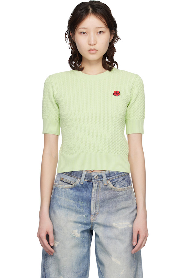 

Kenzo Зеленая футболка Kenzo Paris 'Boke Flower' с коротким рукавом