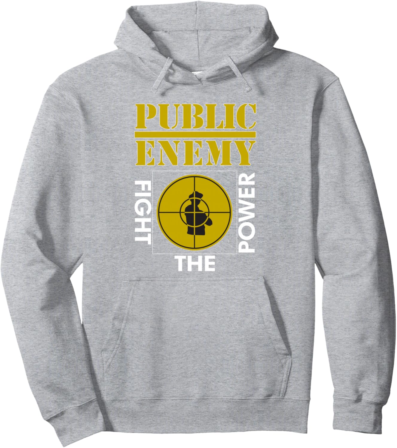 

Худи Public Enemy Fight The Power, серое