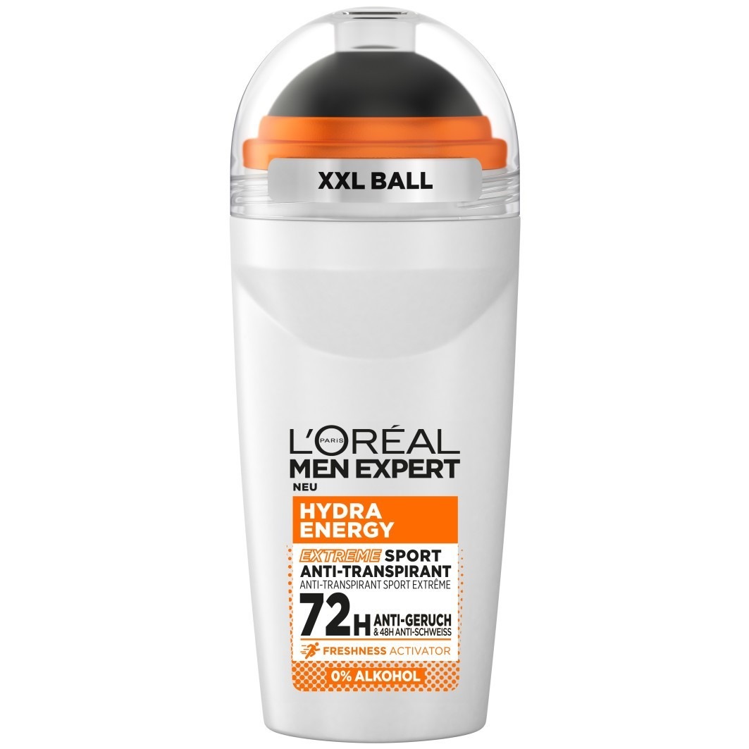 

Дезодорант roll-on hydra energy extreme sport 72h anti-transpirant L Oreal Men Expert, объем 50 мл