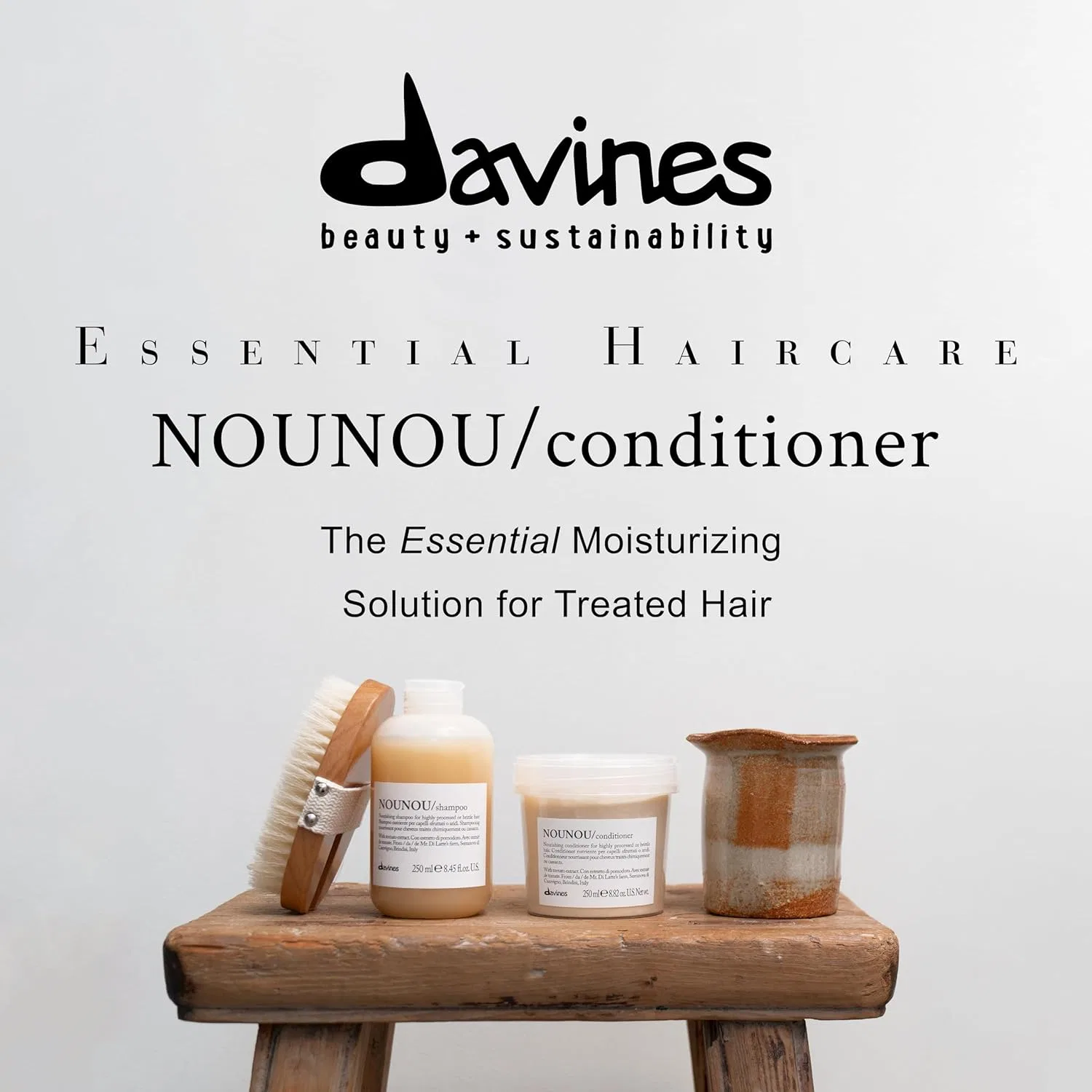 Кондиционер для волос «Nounou» от Davines, дорожный формат 75 мл Davines — фото 3
