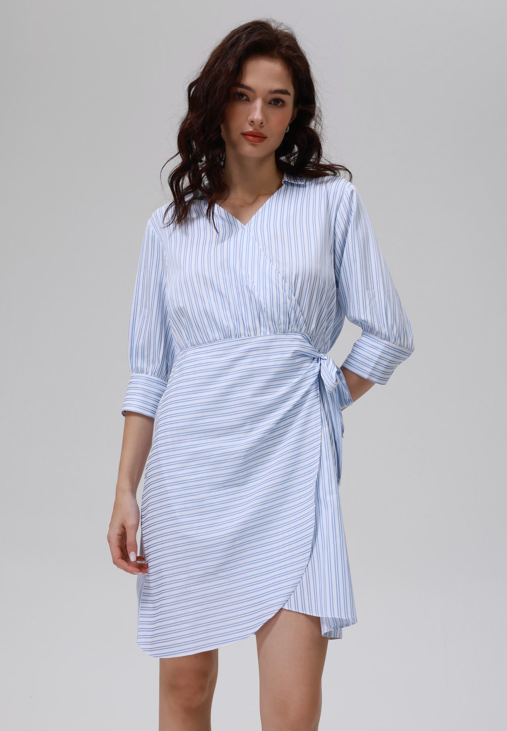 

Платье-рубашка Even&Odd by Zalando, синий
