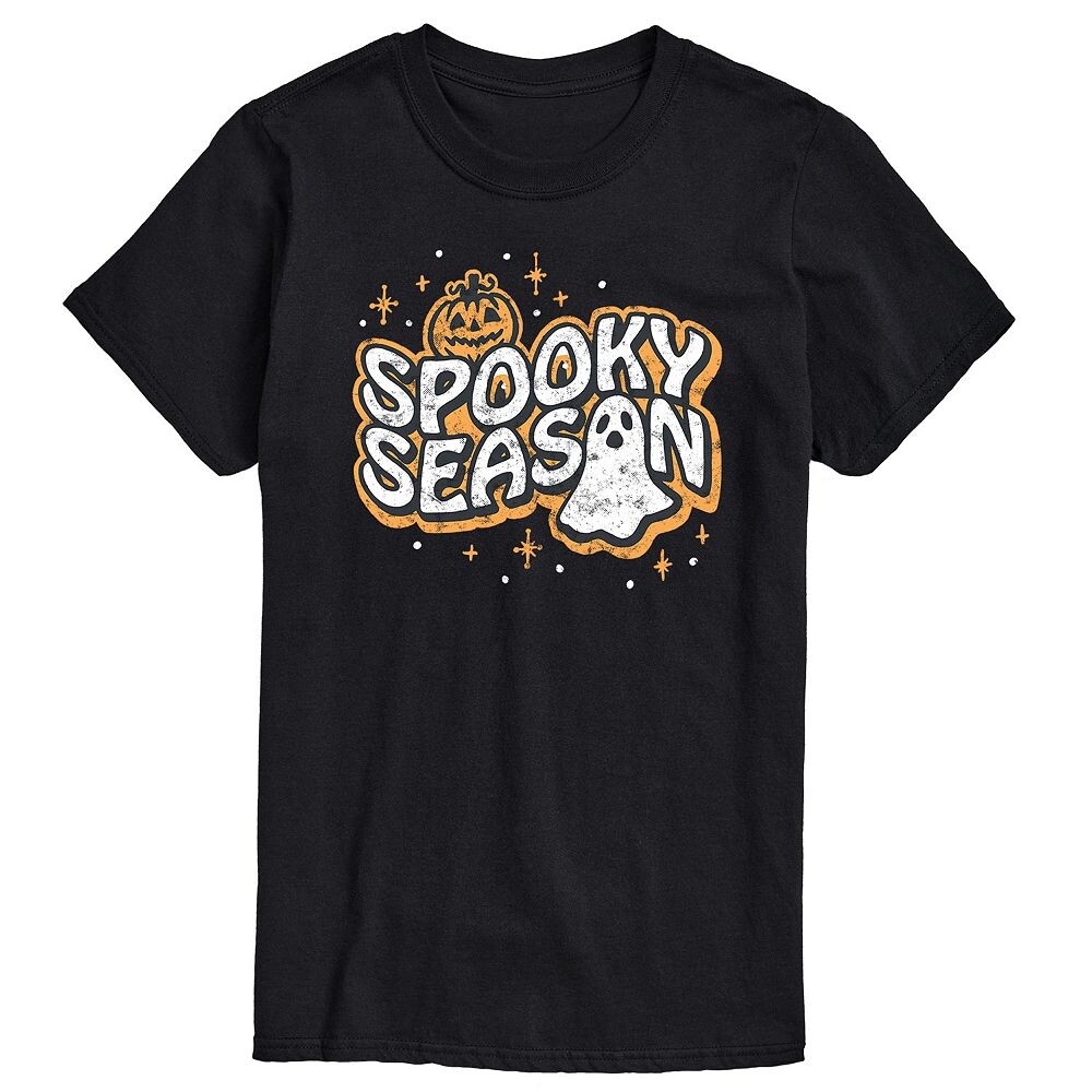 

Мужская футболка с рисунком Spooky Season Licensed Character, черный