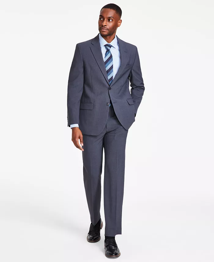 

Мужской современный костюм Modern-Fit Bi-Stretch Nautica, черный