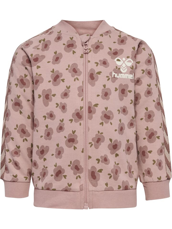 

Толстовка Hummel Reißverschluss Jacket Hmlfjora Mädchen, цвет ADOBE ROSE