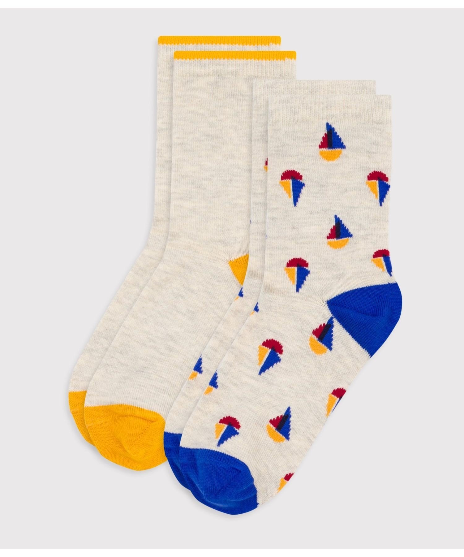 Комплект из 2 носков PETIT BATEAU, Multicolor 1