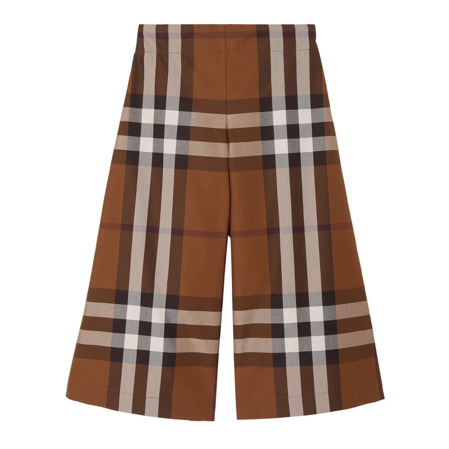 

Брюки Burberry Kids Vintage Check-Pattern из хлопка, коричневый