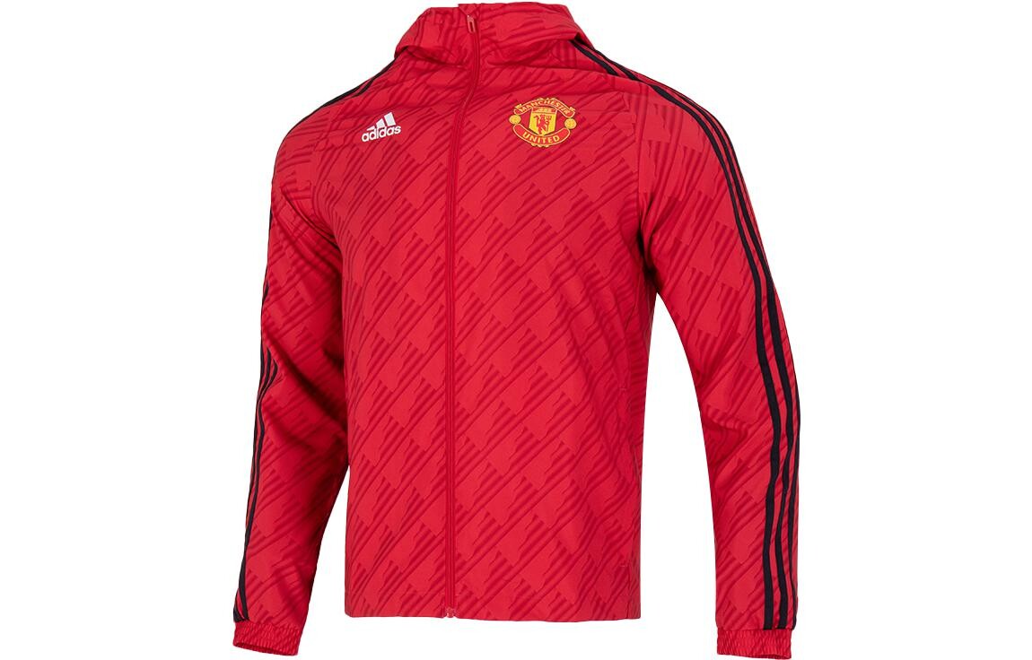 

MANCHESTER UNITED THEATRE OF DREAMS куртка мужская красная Adidas, красный