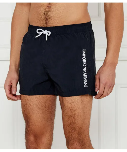 

Пляжные шорты Regular fit Emporio Armani, синий
