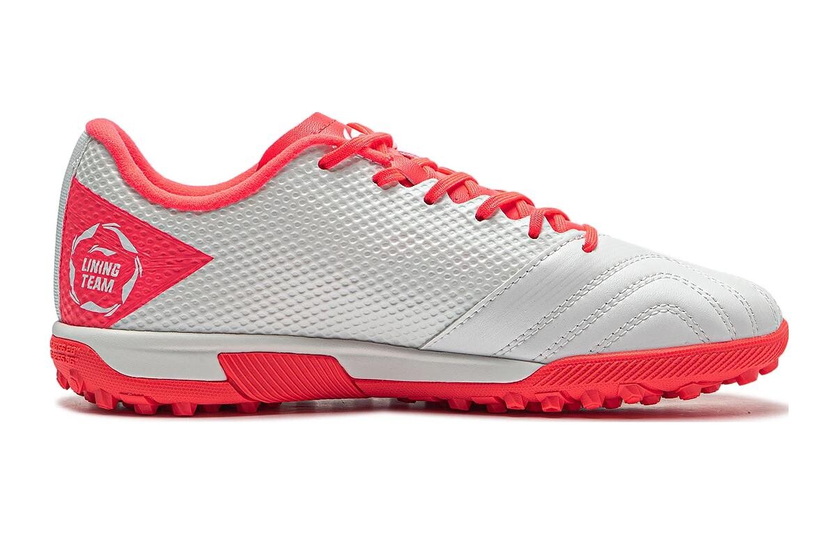 Детские футбольные бутсы GS Low-top белые/красные Lining, белый/красный — фото 2