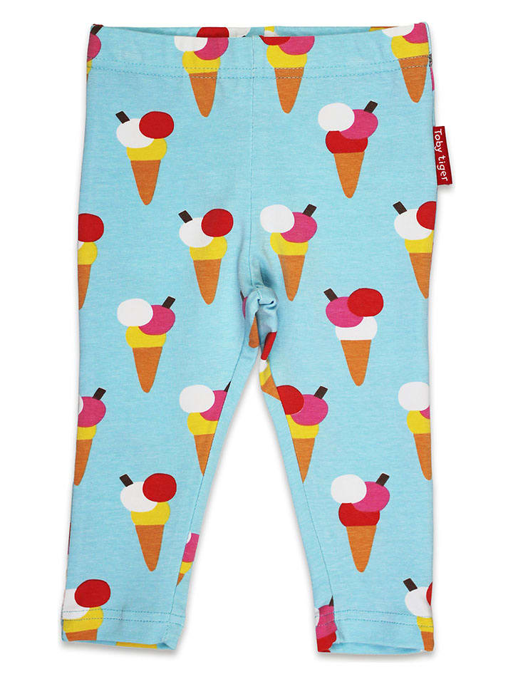 

Toby Tiger Леггинсы светло-голубого цвета