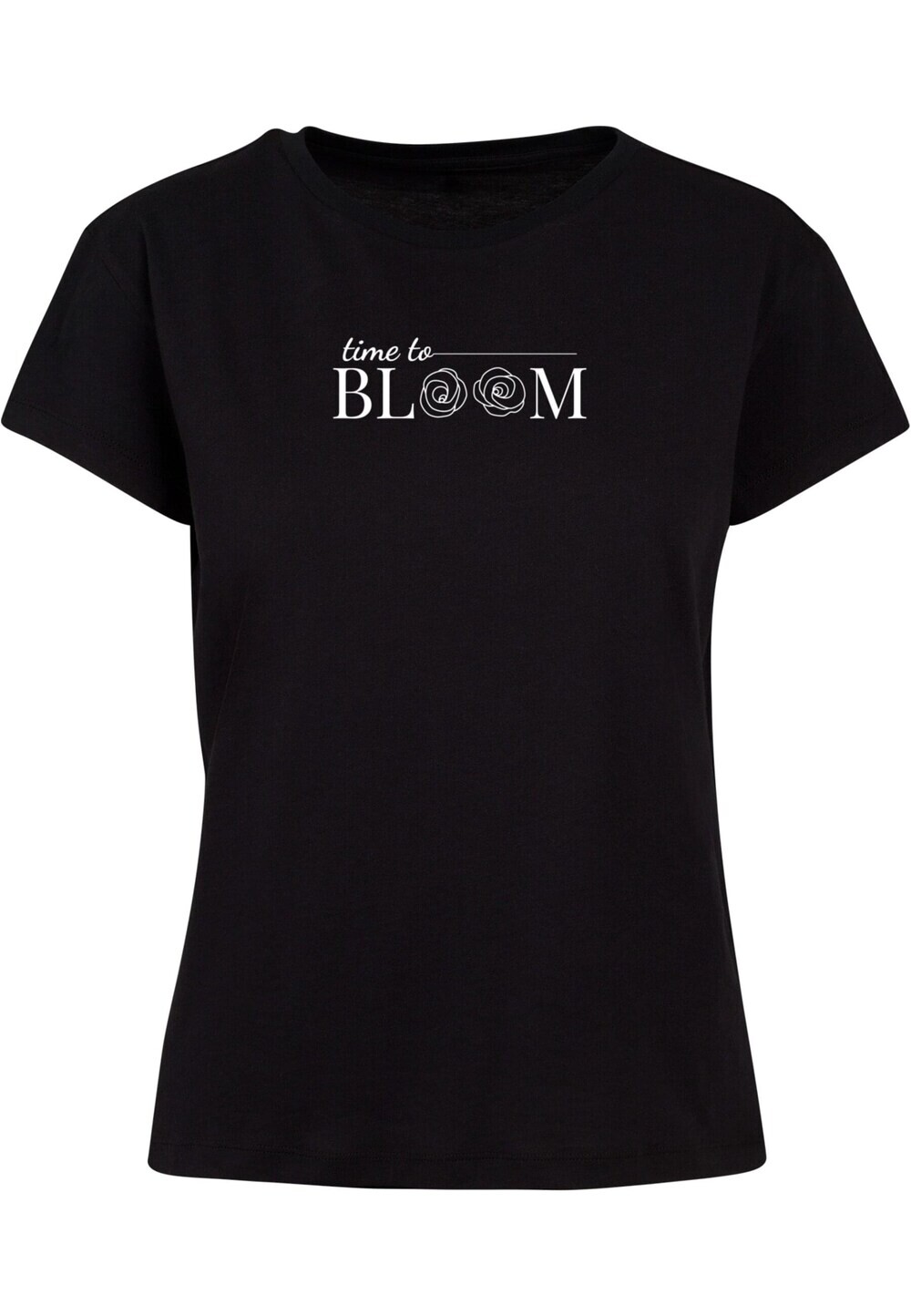 

Рубашка Merchcode Pretty Time to bloom, черный