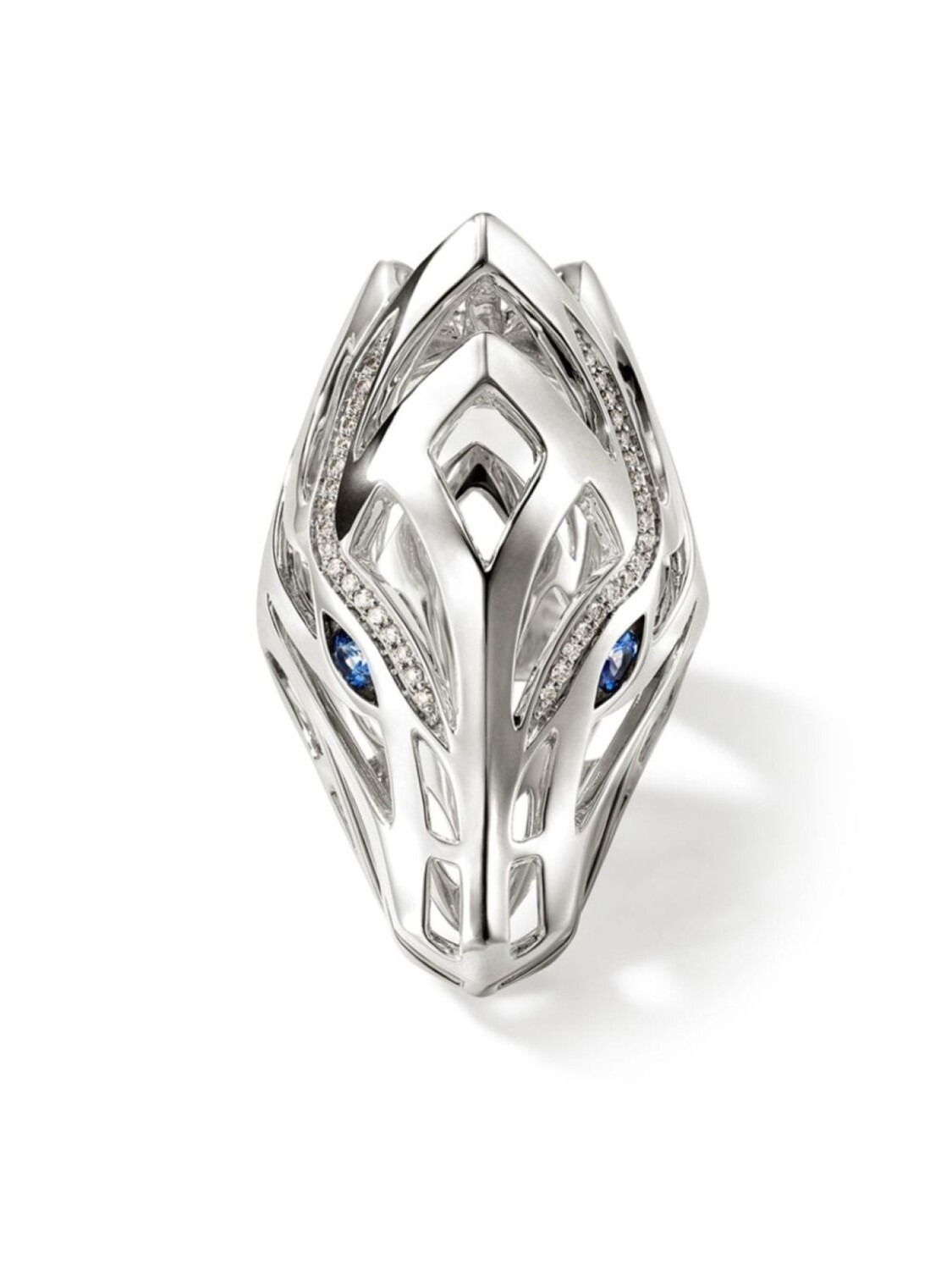 

Серебряное кольцо Naga John Hardy, серебряный
