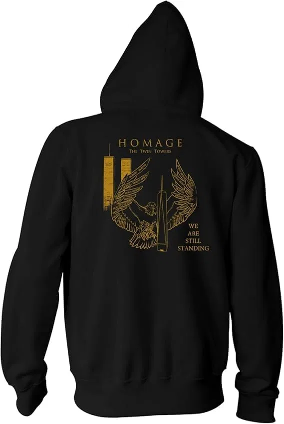 Худи Homage Union Graphic Hoodie – светоотражающая защитная рабочая одежда, пуловер из смеси хлопка 50/50 для рабочих профсоюза