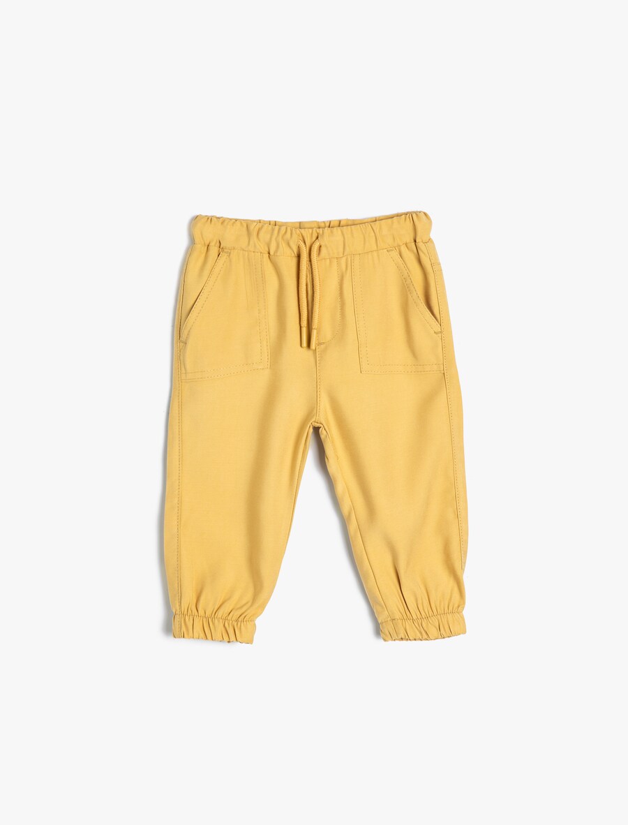 

Брюки свободного кроя Koton, цвет yellow gold