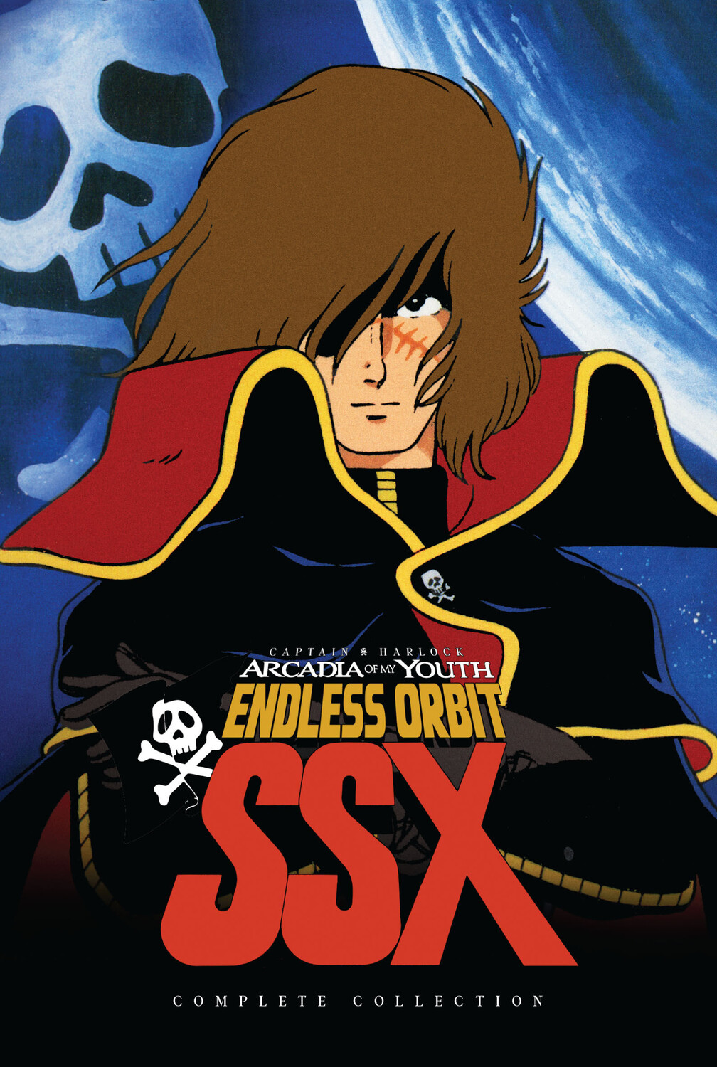 

DVD диск Captain Harlock Arcadia of My Youth Endless Orbit SSX DVD