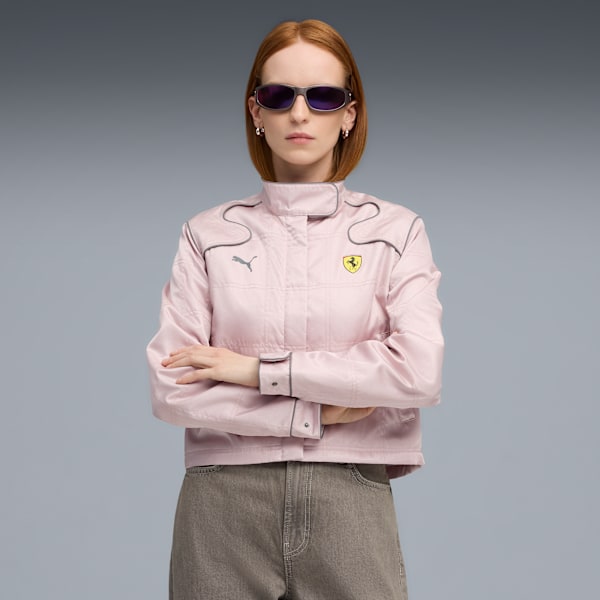 

Женская куртка Scuderia Ferrari Premium Puma, розовый