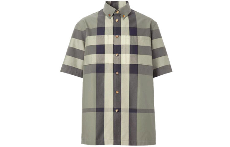 

Мужская рубашка Burberry, цвет Army Green