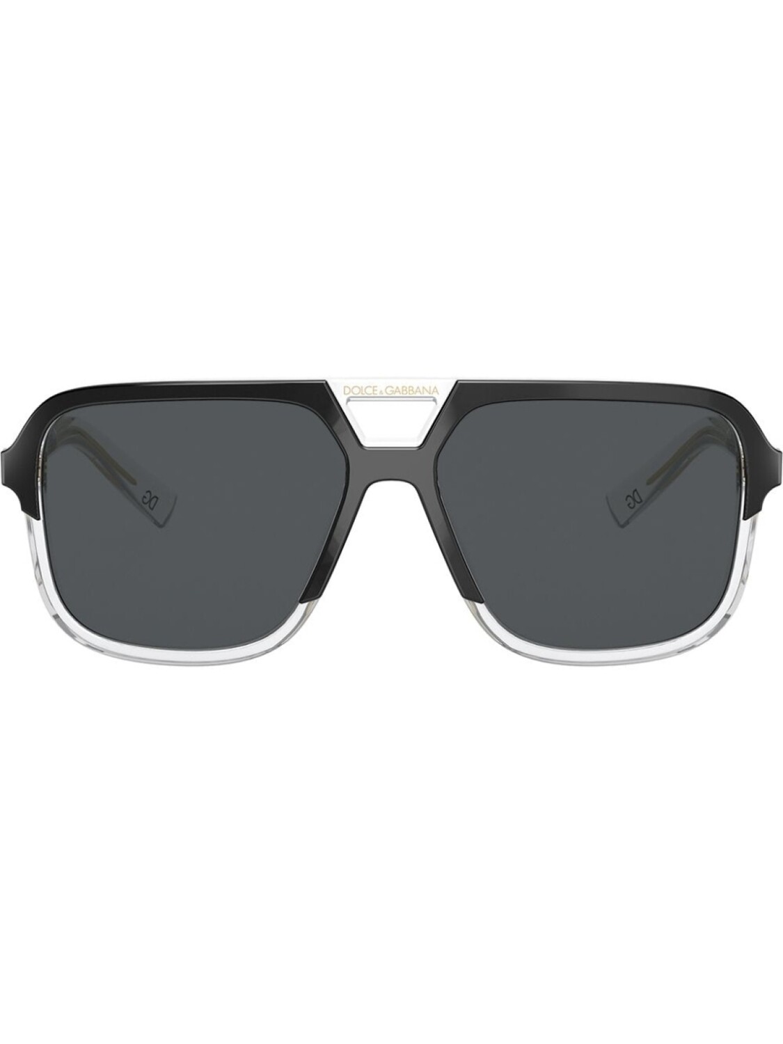 

Dolce & Gabbana Eyewear солнцезащитные очки-авиаторы, черный
