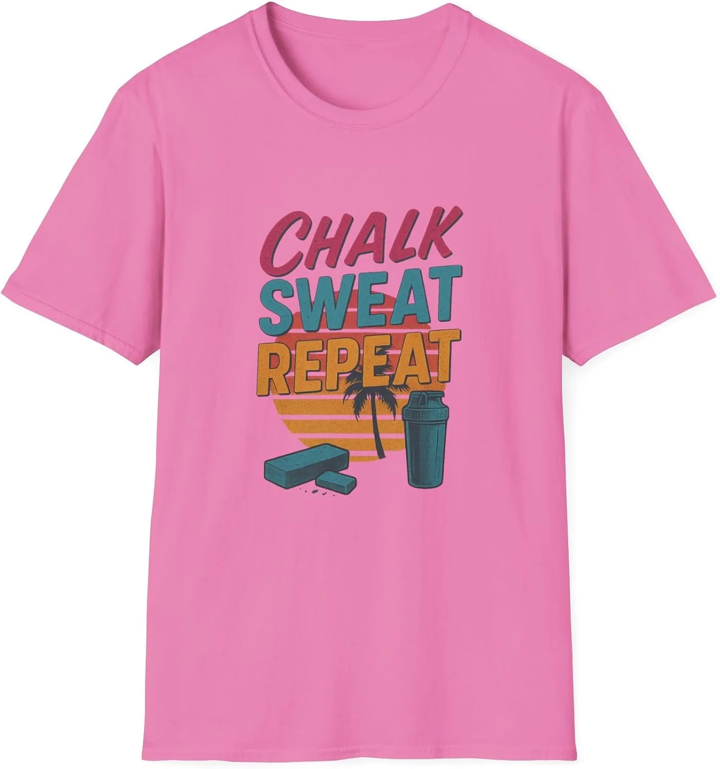 

Футболка Chalk Sweat Repeat, Unisex