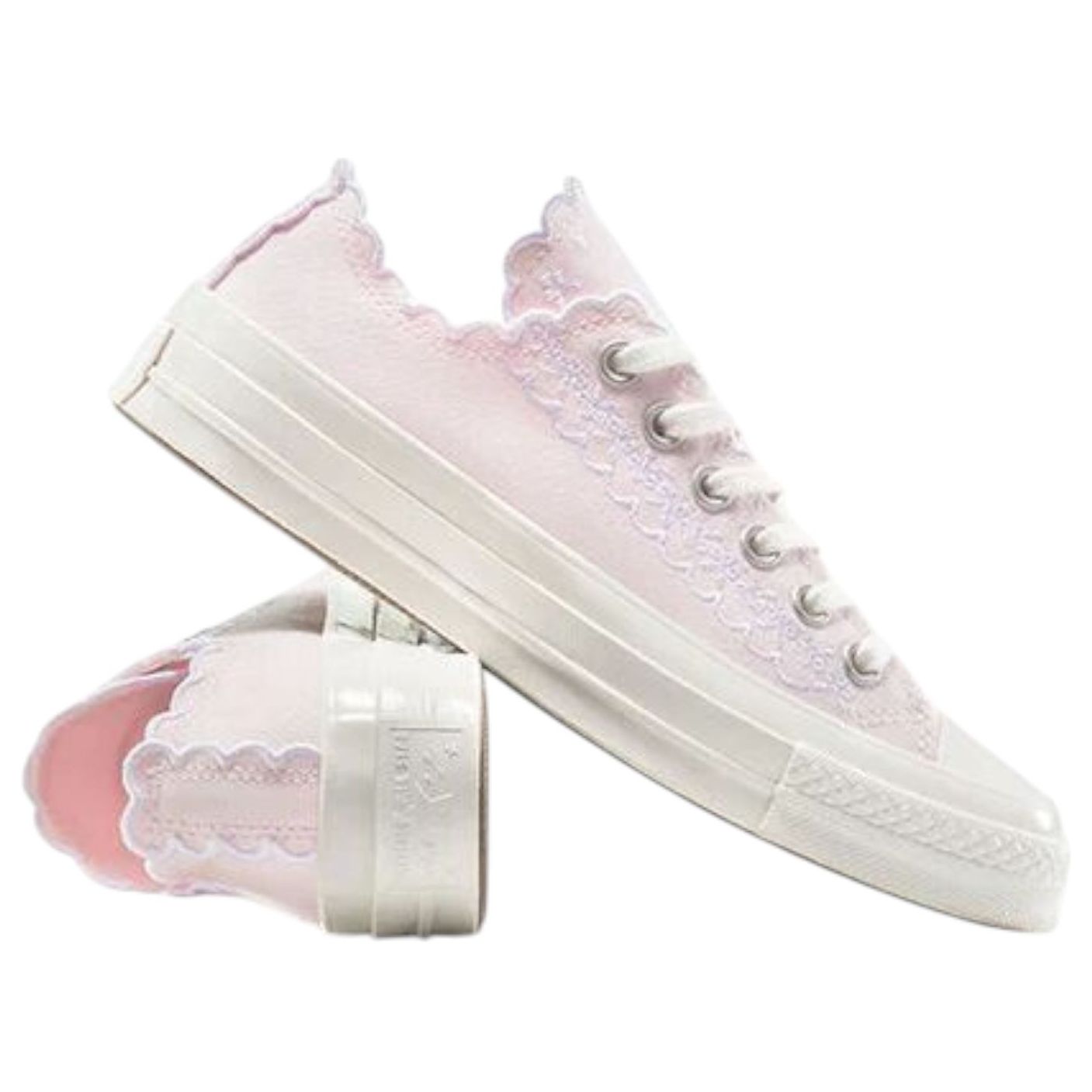 Кеды Converse Cons Chuck 70 Embroidered Low 'Sugar Berry Vintage White' — фото 4