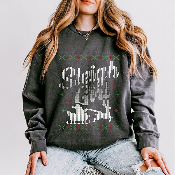 

Свитшот Ugly sweater sleigh girl Simply Sage Market, Pepper