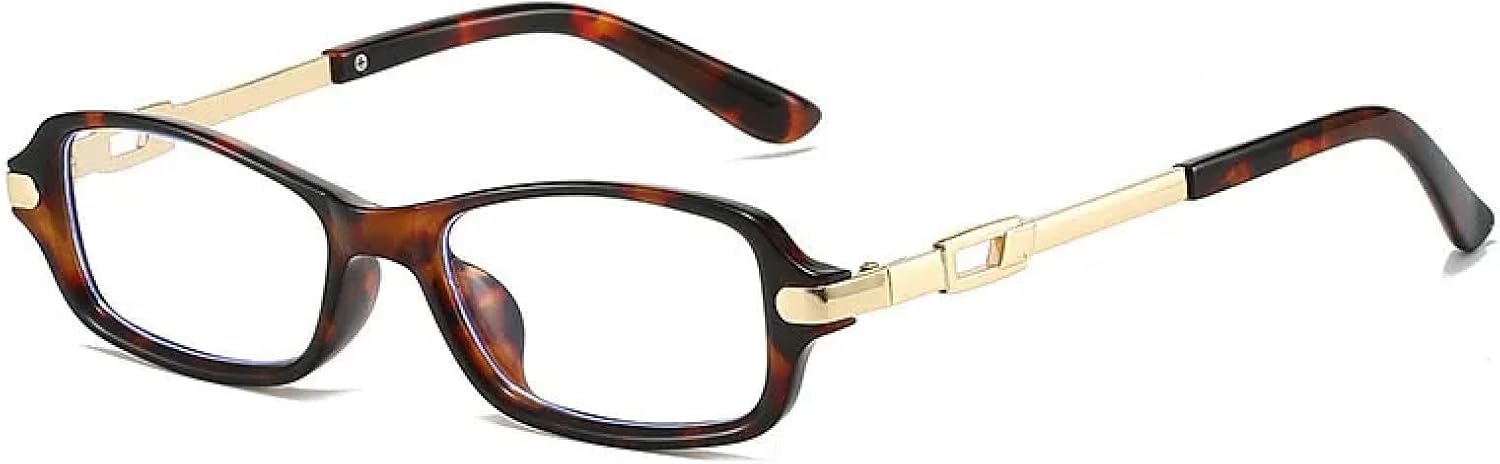 

Классические винтажные роскошные солнцезащитные очки для женщин и мужчин, популярные роскошные очки в стиле металл-панк с защитой от УФ-излучения UV400 TYUVIVO, Leopard Clear