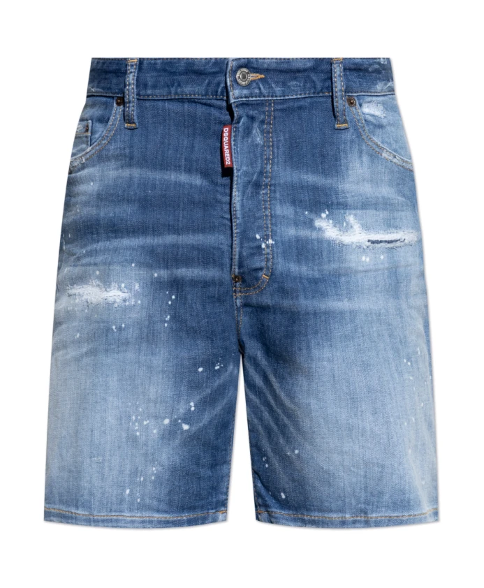 

Джинсовые шорты синие Dsquared2, синий