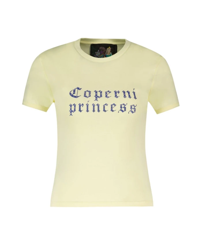 

Хлопковая футболка «Принцесса» - желтая Coperni, желтый