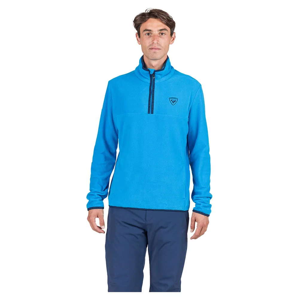 

Флис Rossignol Strawpile half zip, синий