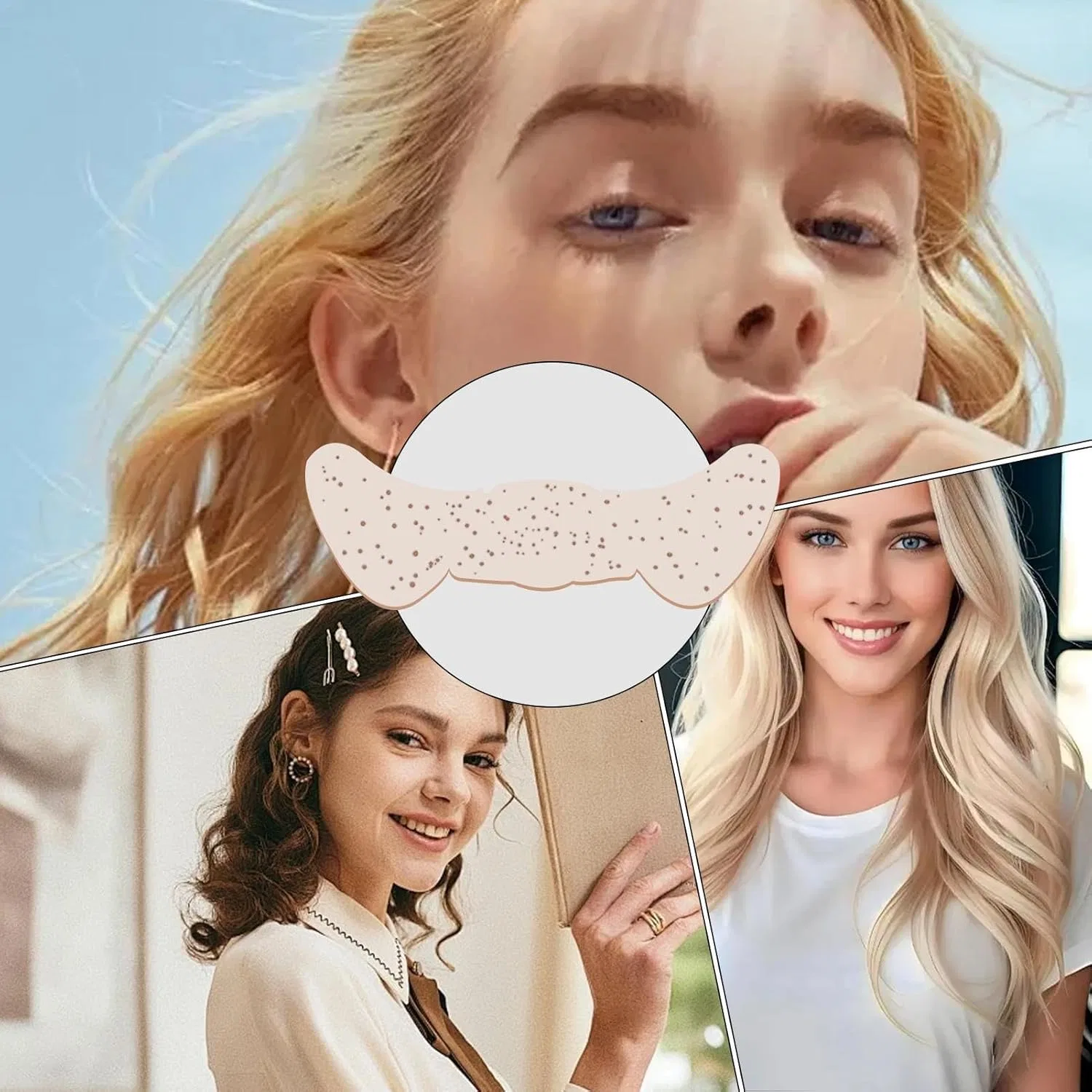 Патчи для лица с блестками, No brand, 10 шт, 02 — фото 4