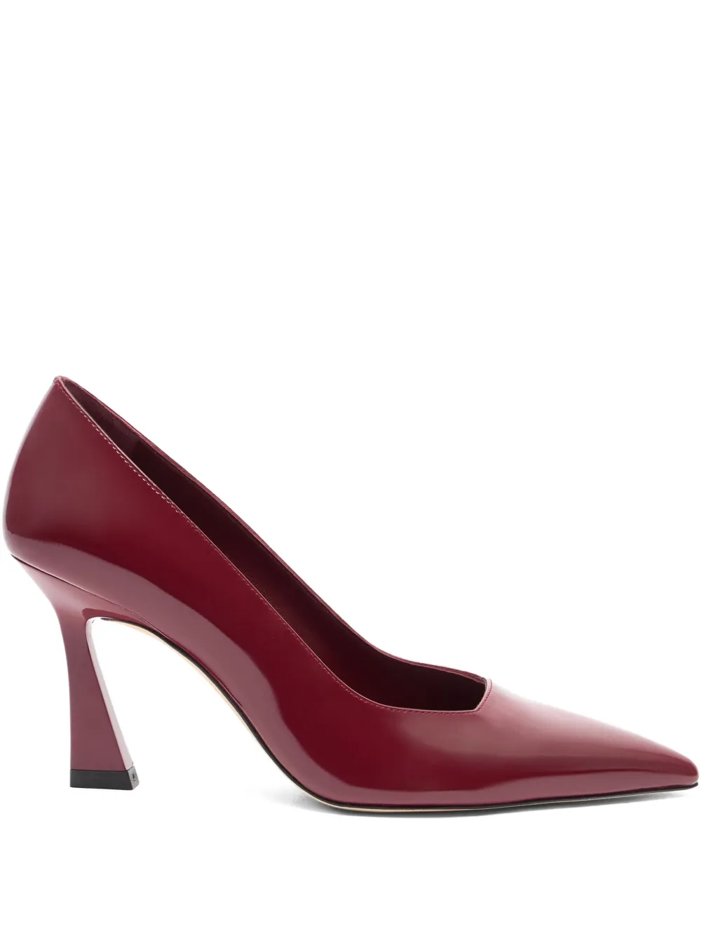 Лакированные туфли Vinnie 85 с заостренным носком Stuart Weitzman, красный