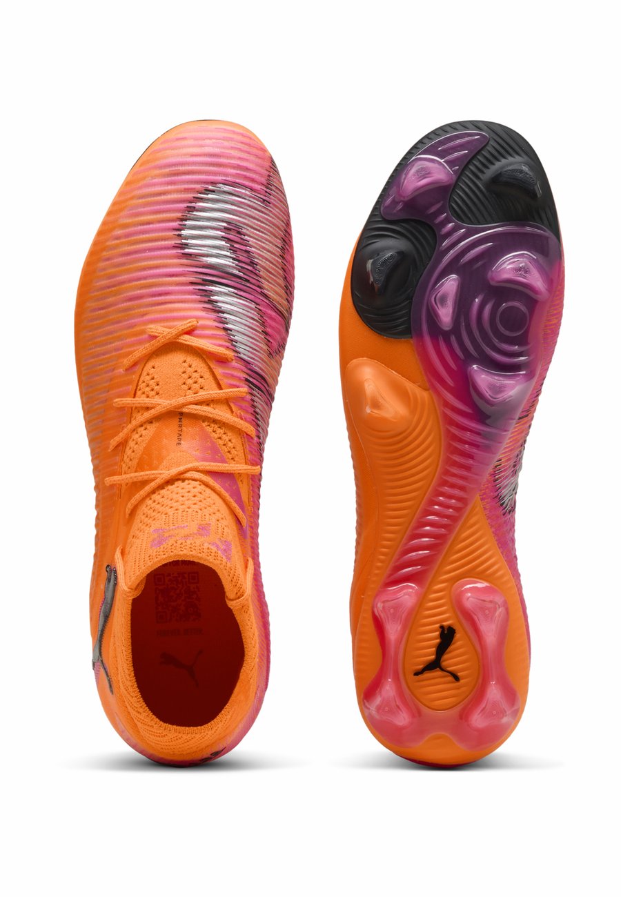 Кроссовки Puma FUTURE 8 ULTIMATE FG, Heat Fire- Black-Ravish/Orange — фото 3